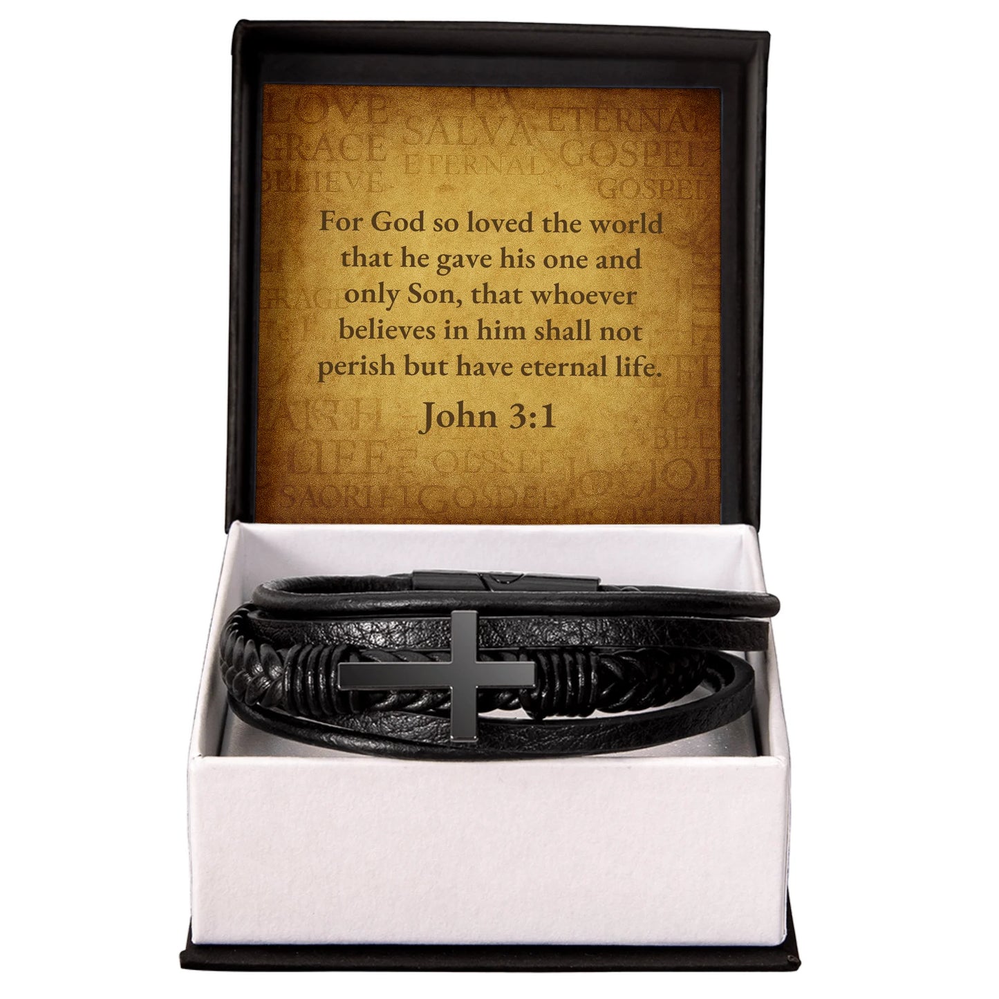 Men's Cross Bracelet