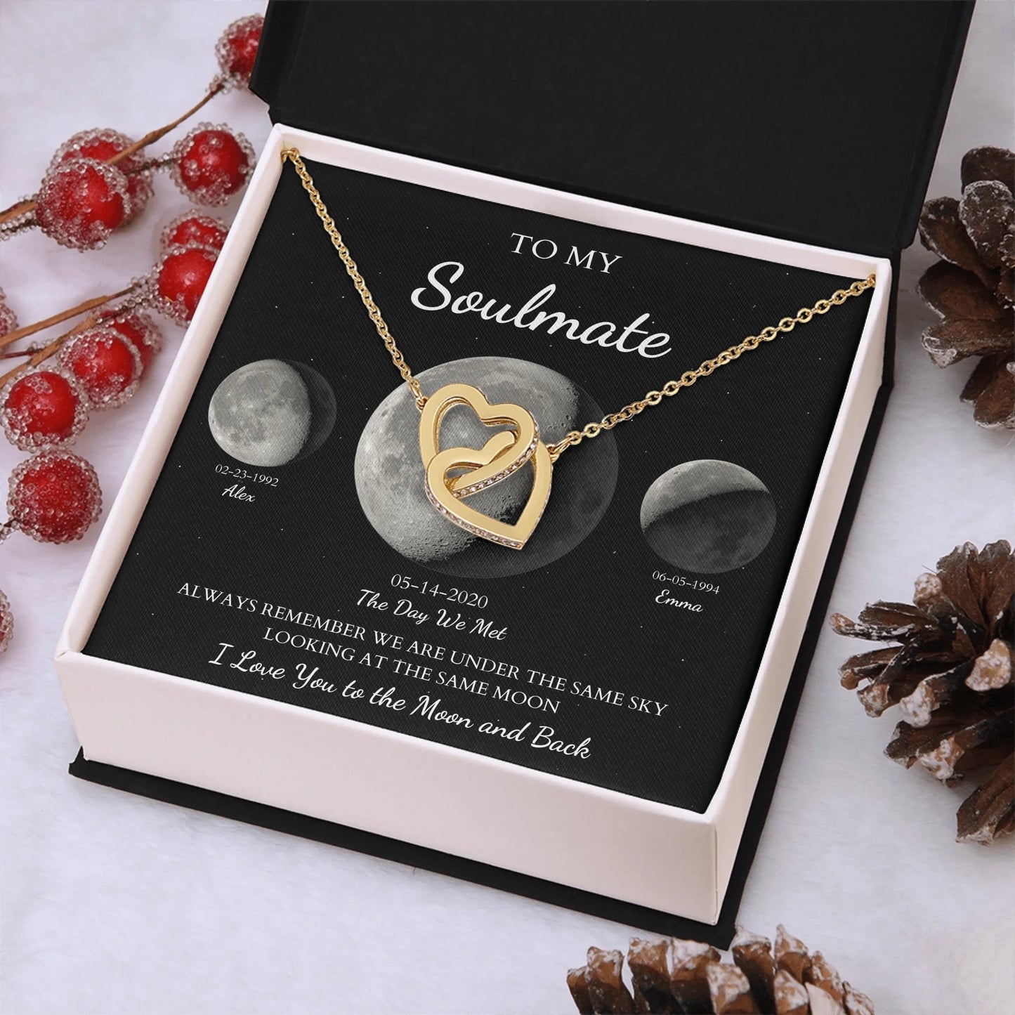 Interlocking Hearts Gold N4