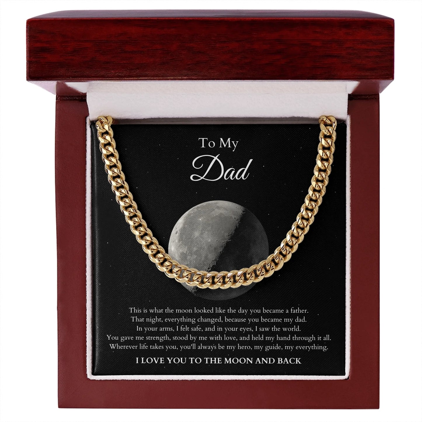 Cuban link Chain Gold AMZ