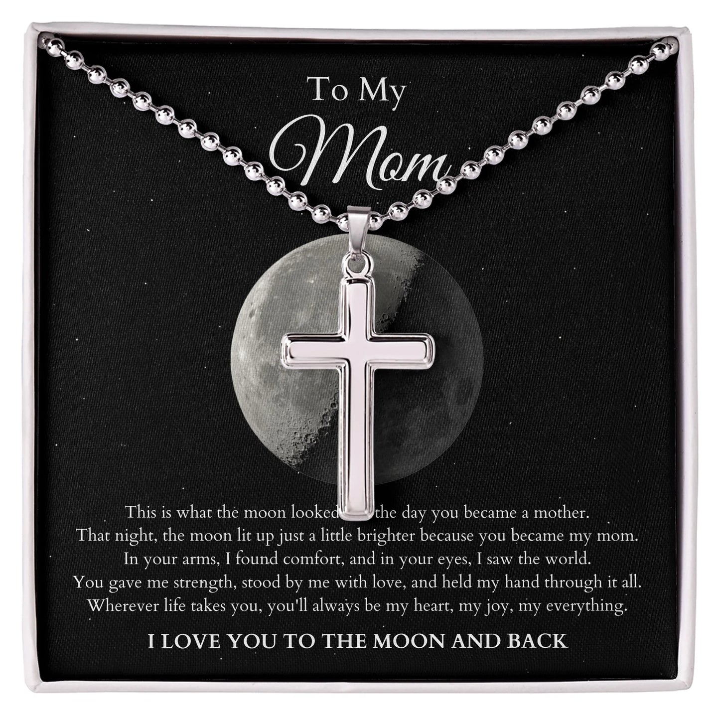Cross with Ball Chain AMZ