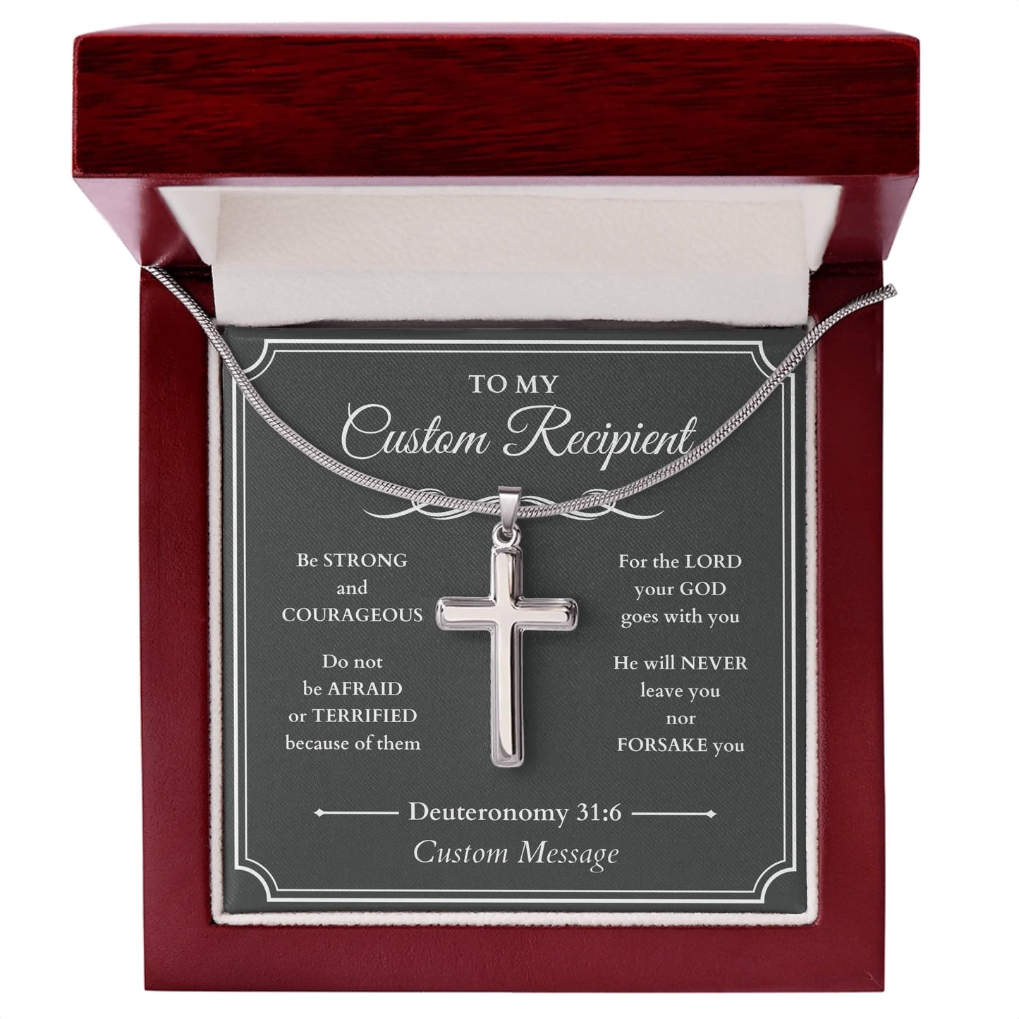 Cross Snake Chain Lux Amazon
