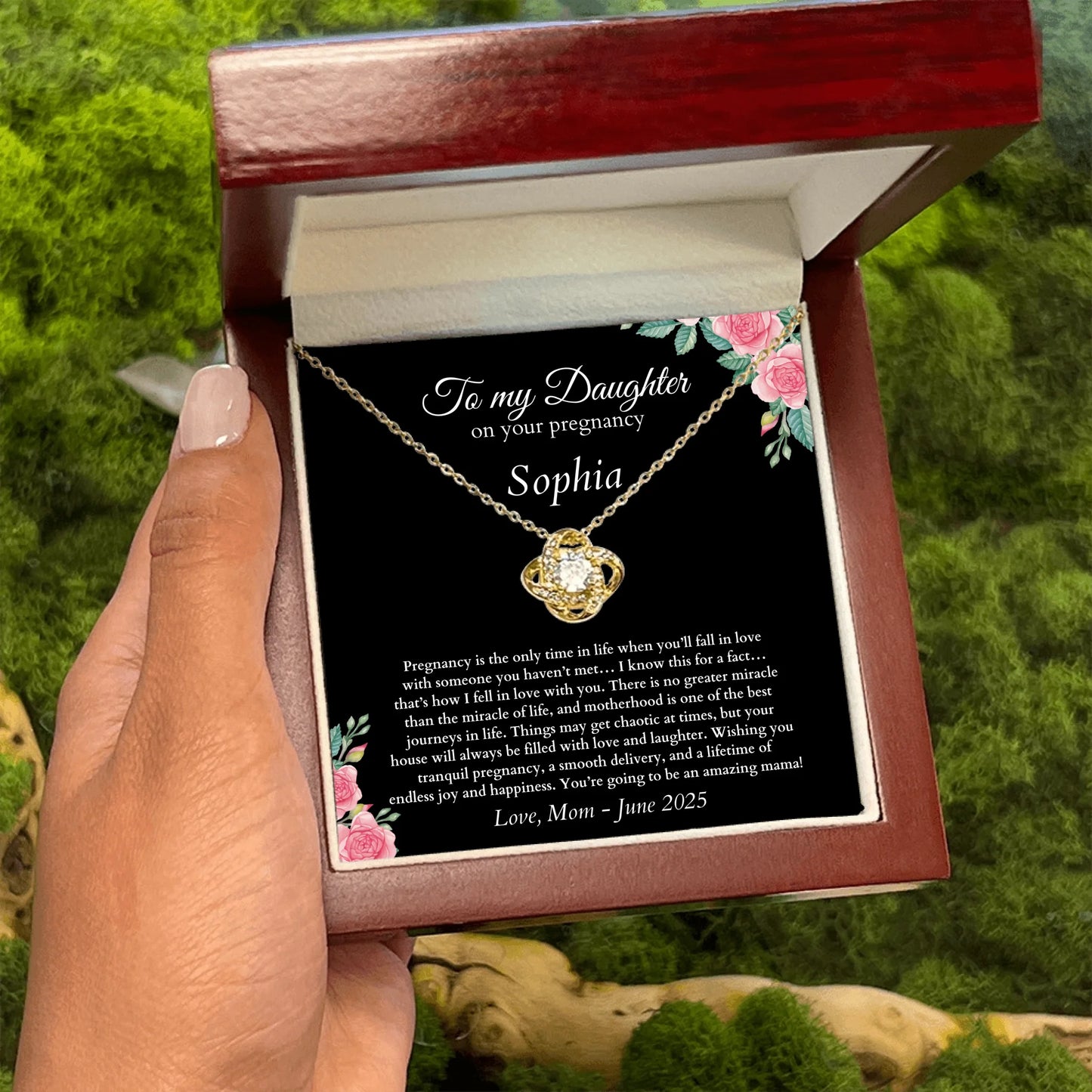 Love knot gold luxury box Zoom 3