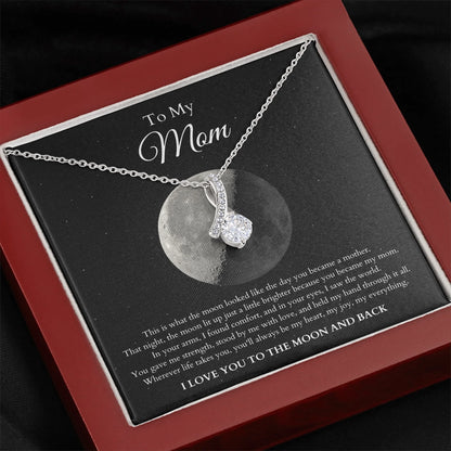 Dark Closeup Alluring Beauty Necklace