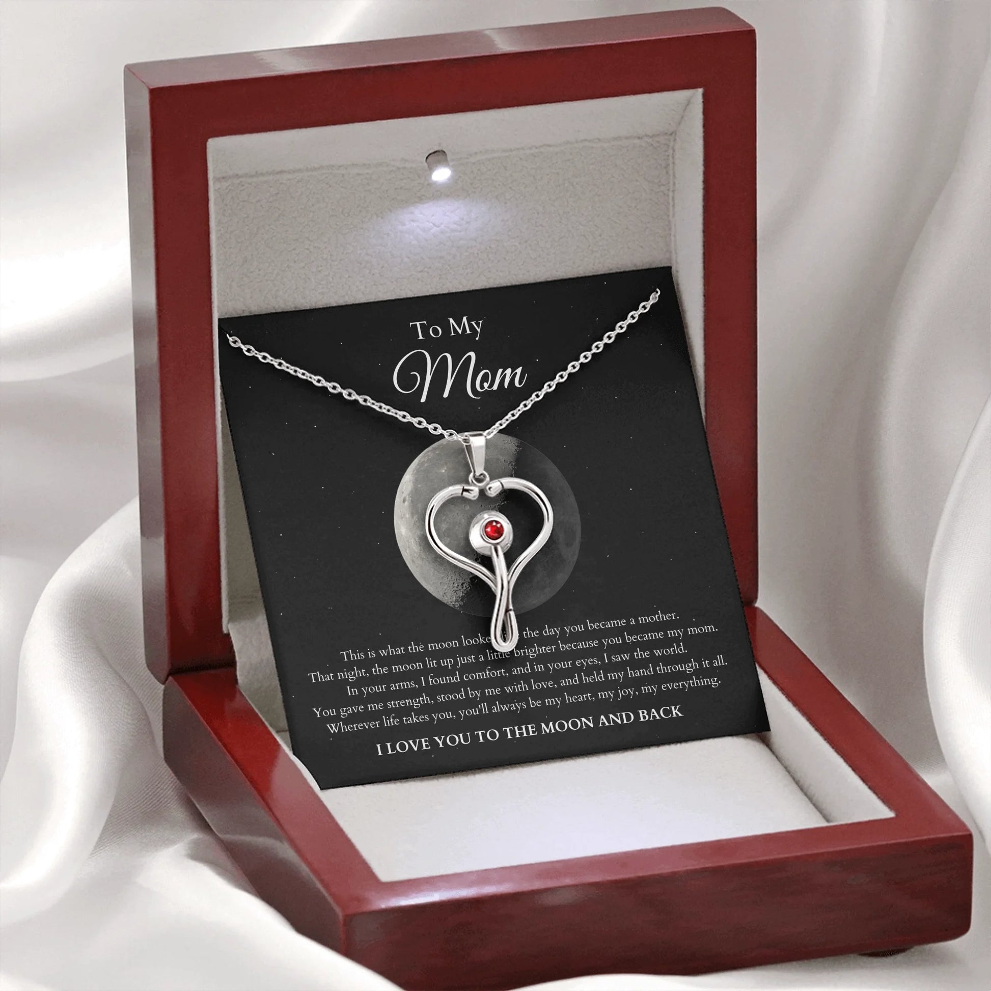 Stethoscope Luxury Wooden Box 2