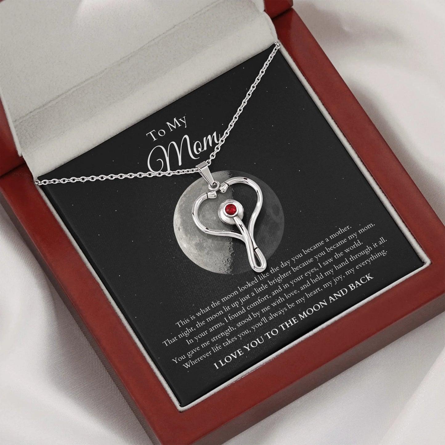 Stethoscope Luxury Wooden Box 5