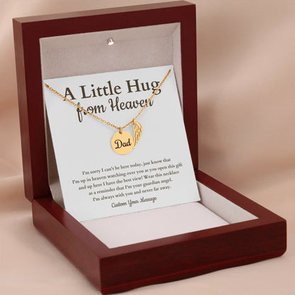 Dad Remembrance Gold w Wood Box 3