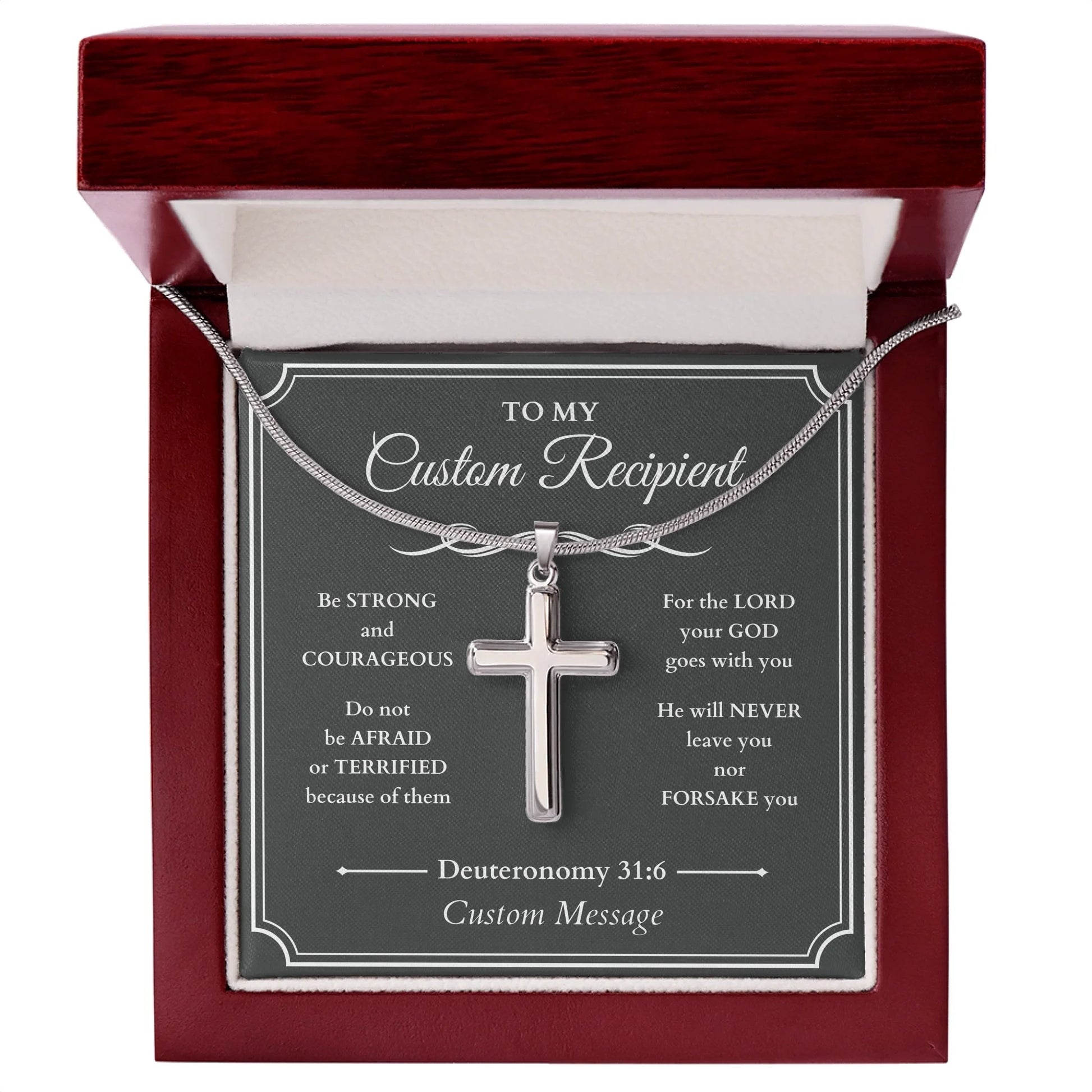 Cross Snake Chain Lux Amazon