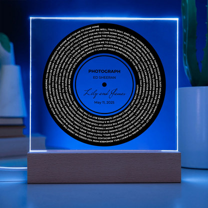 Acrylic Square LED 6