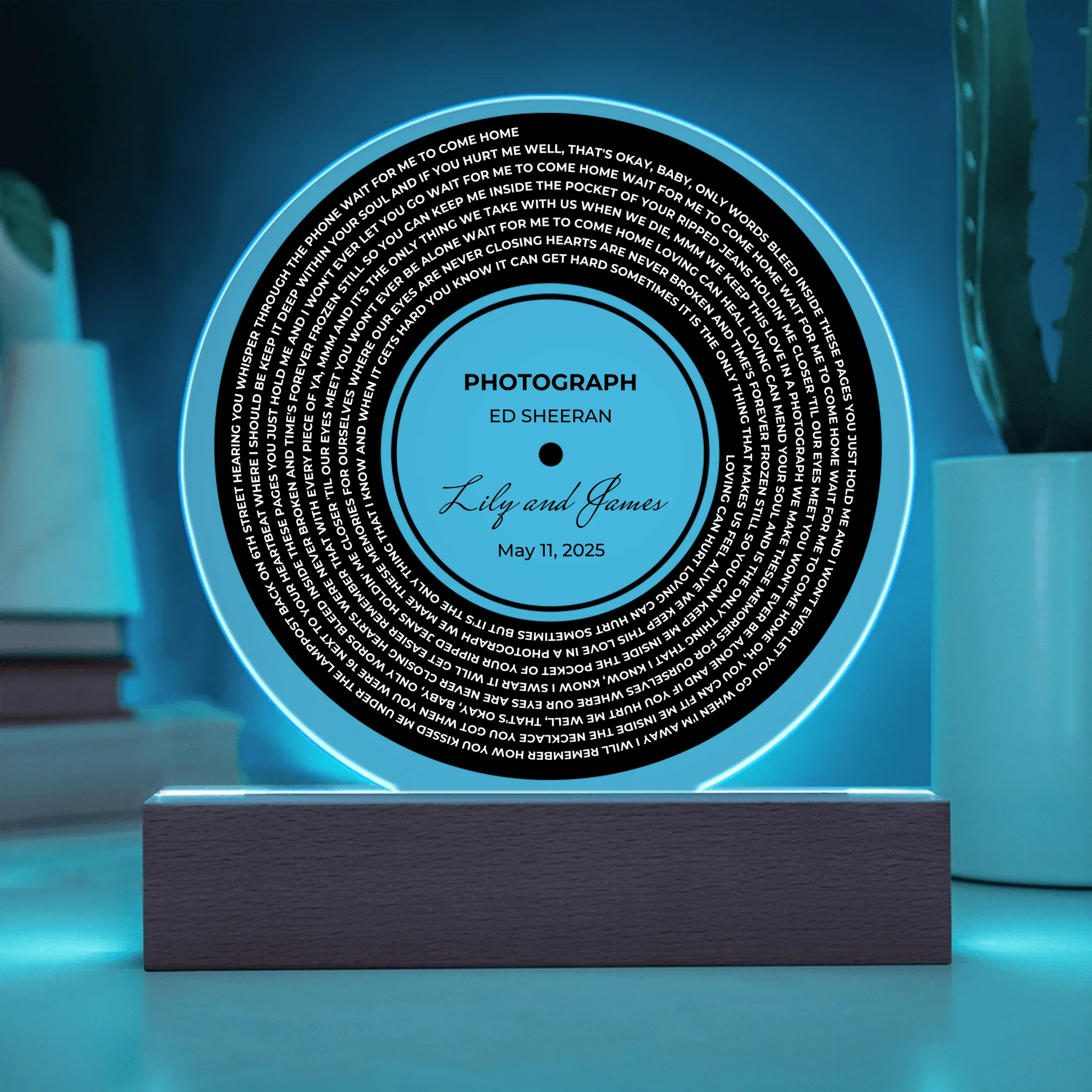 Acrylic Circle LED 14