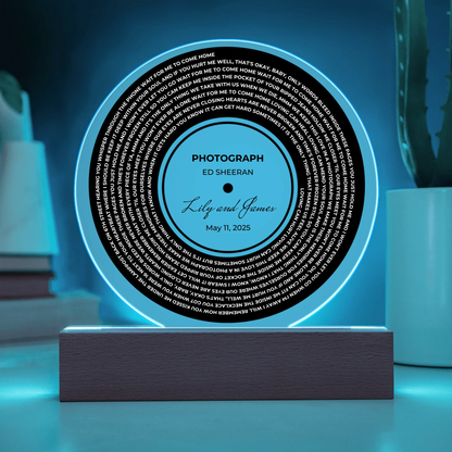 Acrylic Circle LED 14